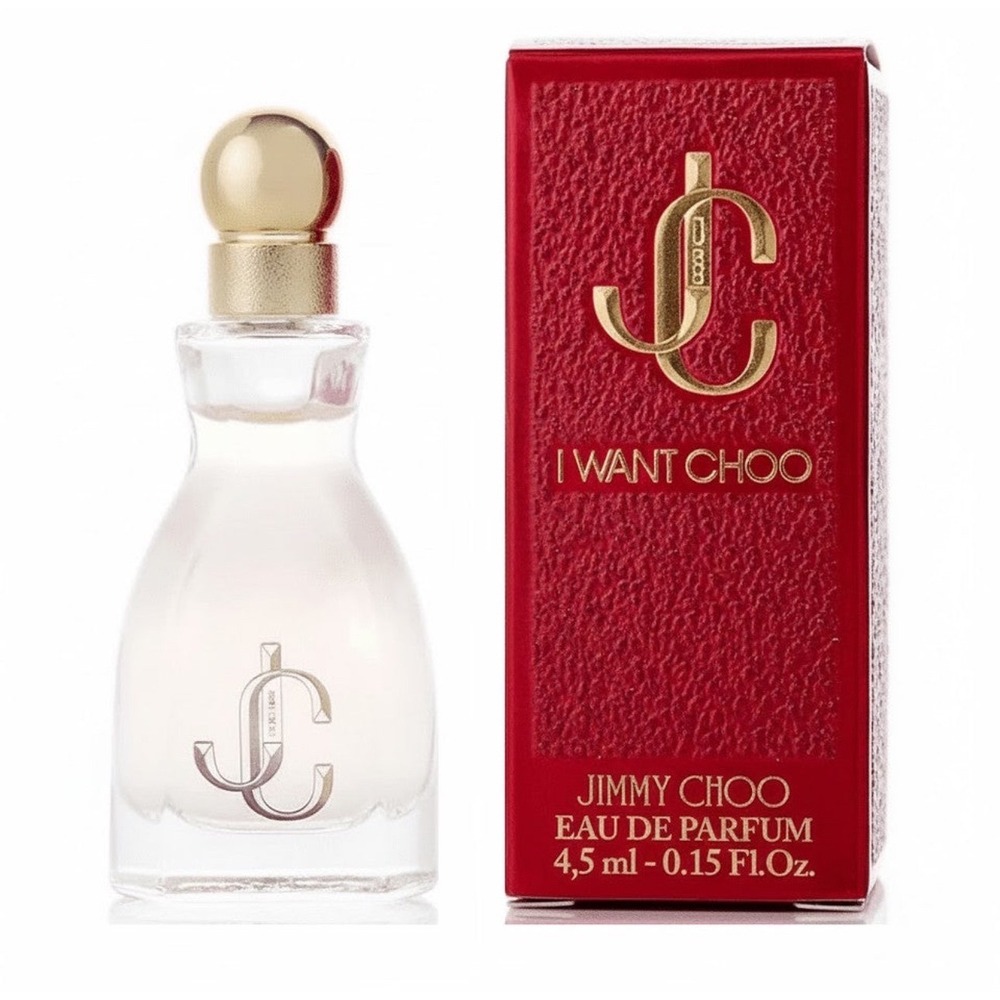 Jimmy Choo 4.5ml Red Eau de Parfum Women I Want Choo Mini Splash